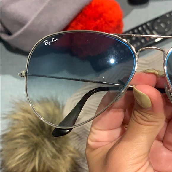 Large Ray Ban Aviators main image 6